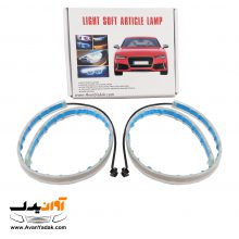 دی لایت ال ای دی LED فلکسیبل رانینگ ریموت دار چراغ جلو 60cm مناسب انواع خودرو بسته 2 عددی
